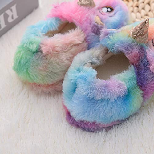 Girls Slippers Fuzzy Warm Soft Slipper