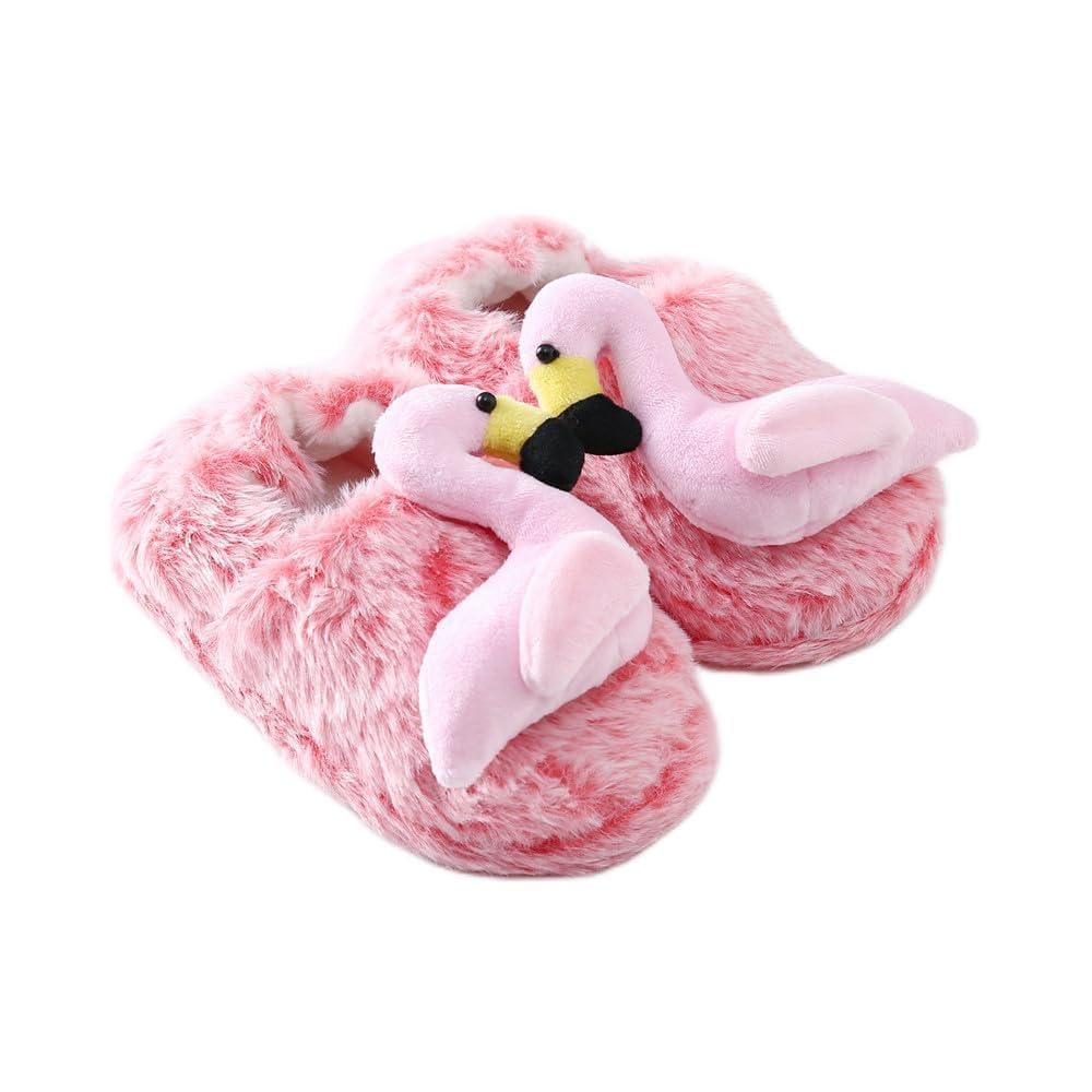 Girls Slippers Fuzzy Warm Soft Slipper