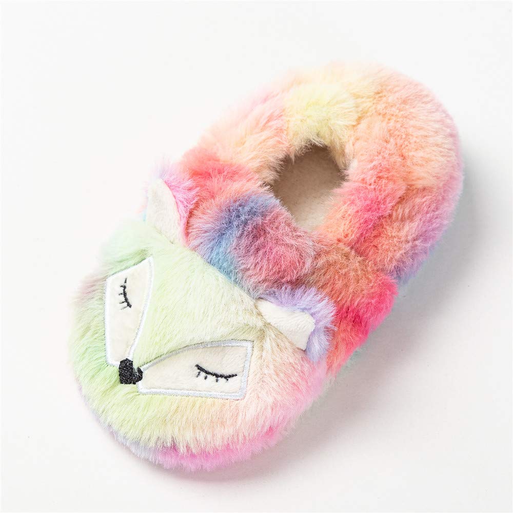 Girls Slippers Fuzzy Warm Soft Slipper