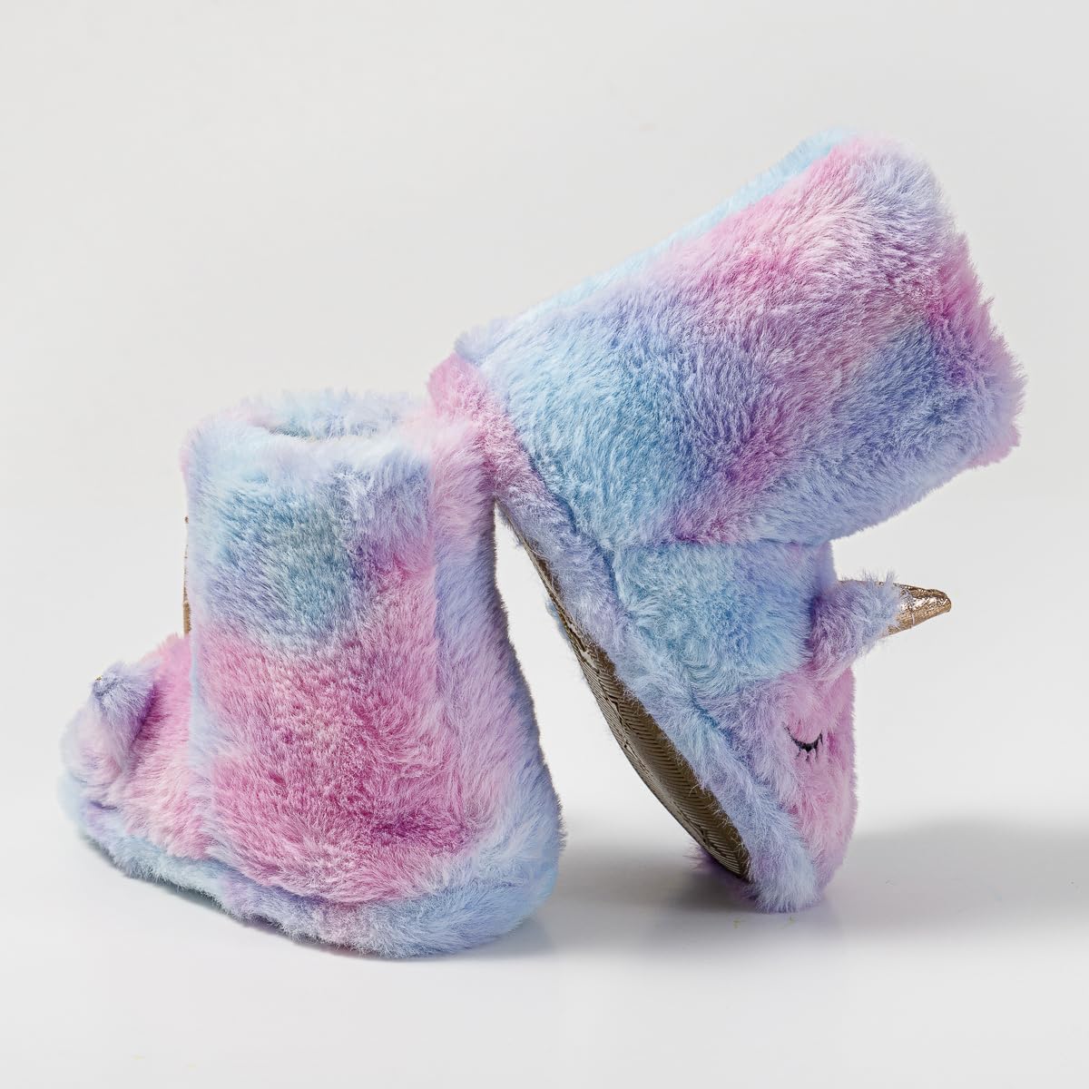 Girls Slippers Fuzzy Warm Soft Slipper