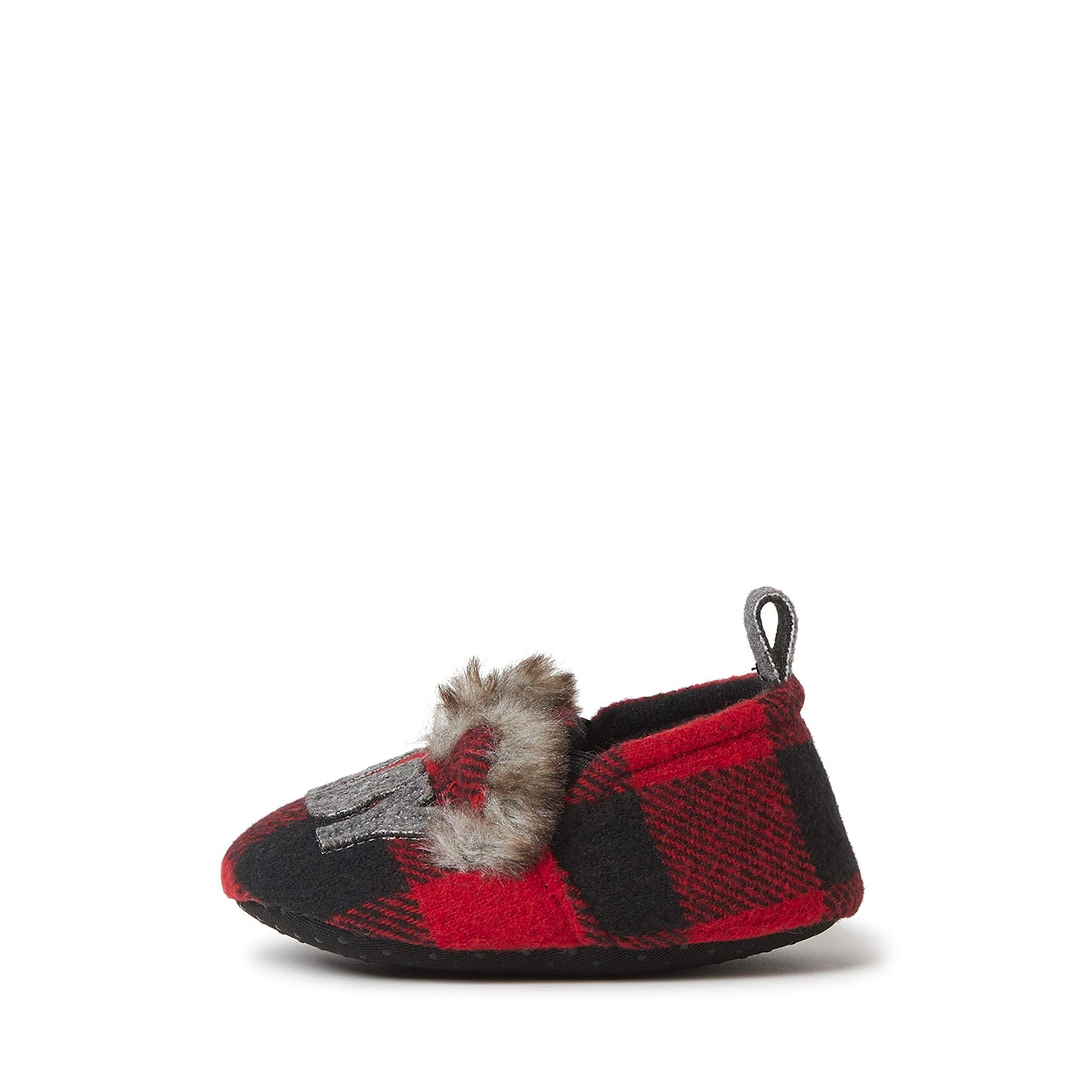 Dearfoams Kids and Toddlers Lil Bear Baby Bear Christmas Holiday Matching Pajama Family Bear Slipper