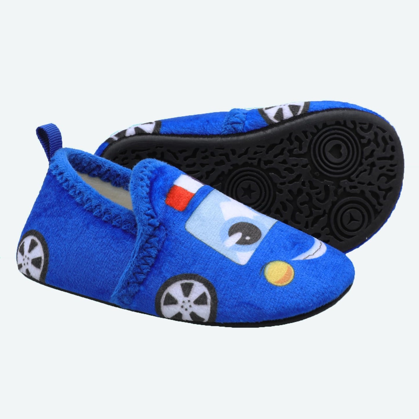 L-RUN Toddler Boys Girls House Slippers Indoor Home Shoes Warm Slipper Socks for Kids Baby Soft Winter Warm Walking Shoes