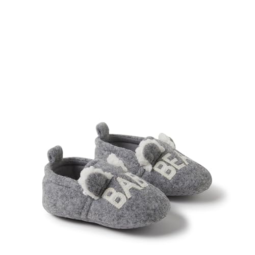 Dearfoams Kids and Toddlers Lil Bear Baby Bear Christmas Holiday Matching Pajama Family Bear Slipper