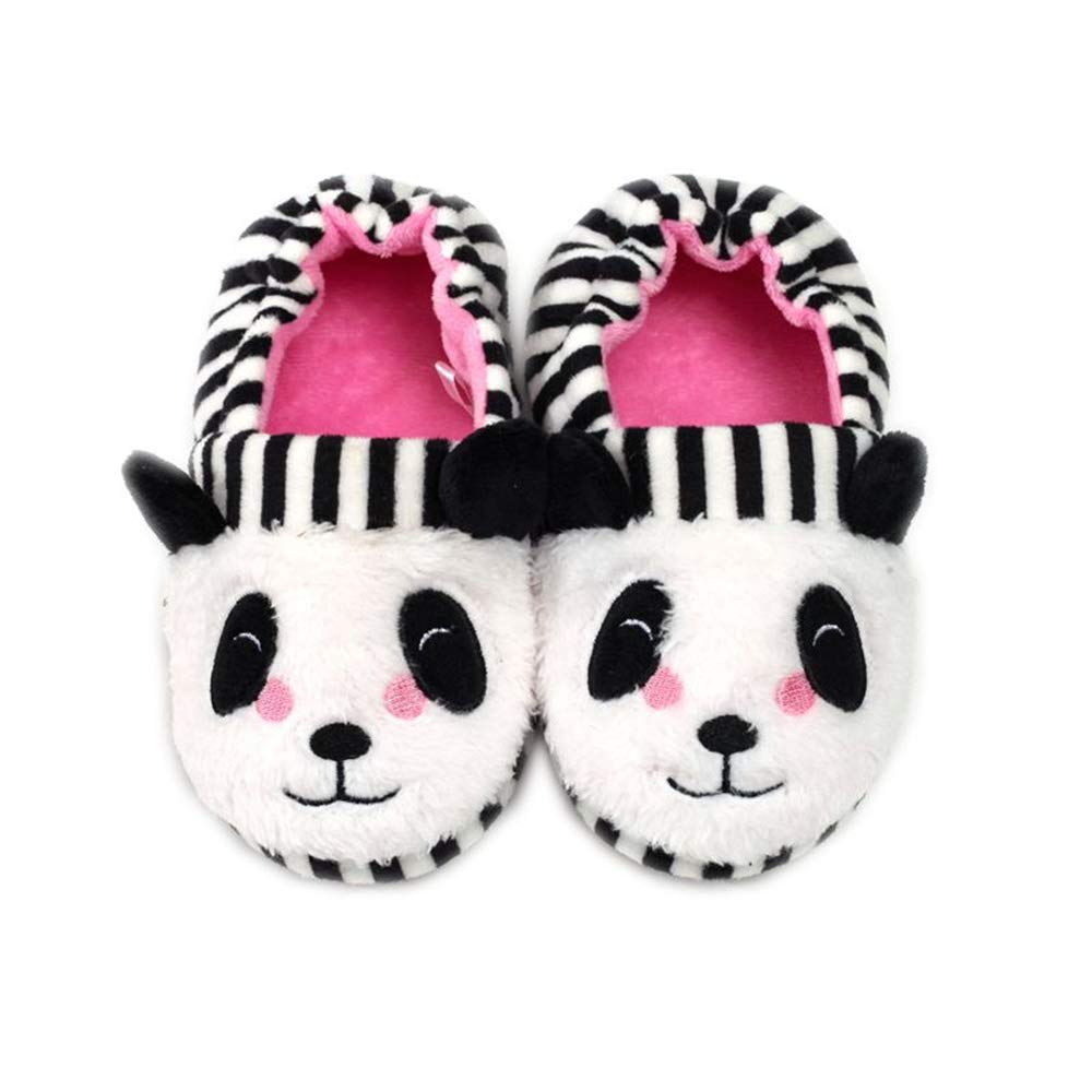 Baby Girls' House Slippers with Non-Slip Rubber