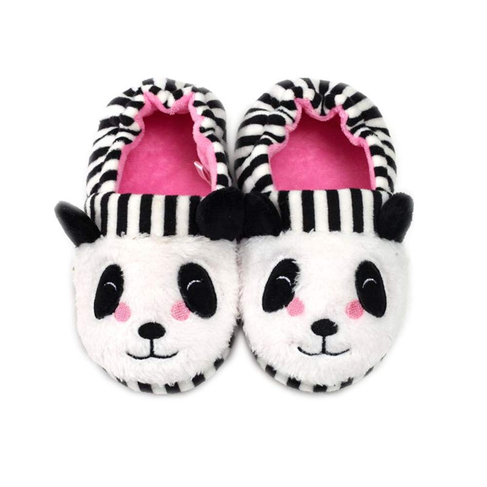 Baby Girls' House Slippers with Non-Slip Rubber