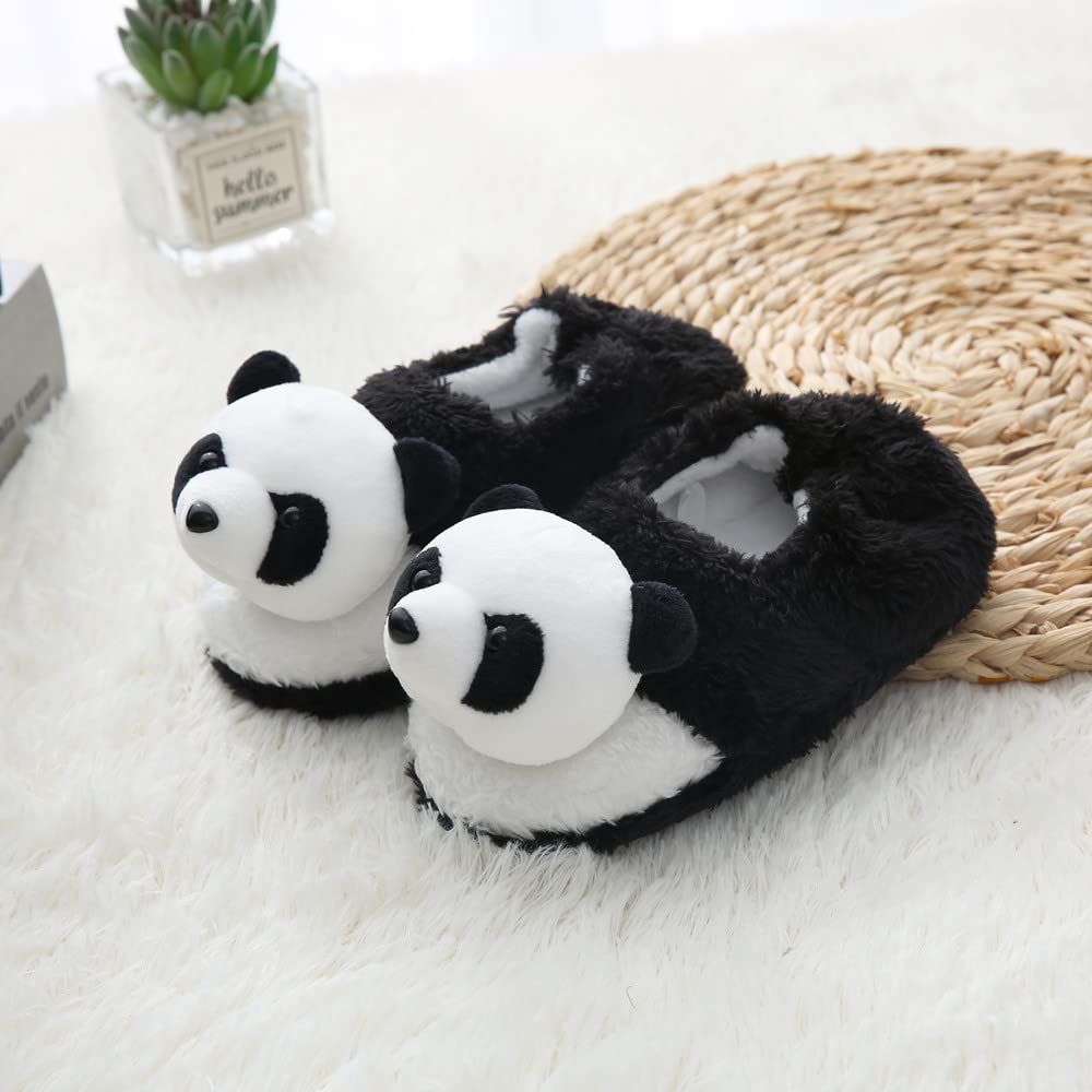 Baby Girls' House Slippers with Non-Slip Rubber