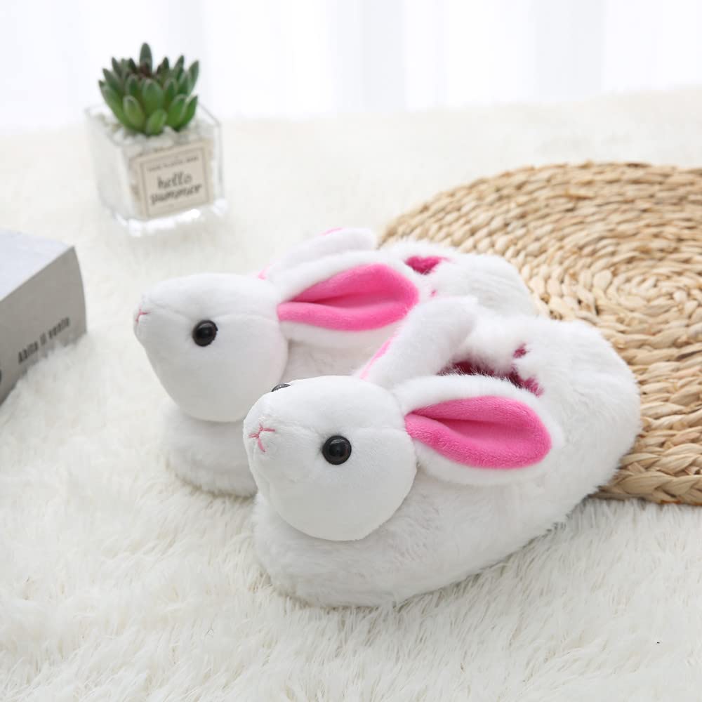 Baby Girls' House Slippers with Non-Slip Rubber