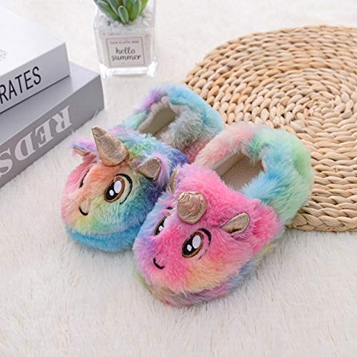 Girls Slippers Fuzzy Warm Soft Slipper