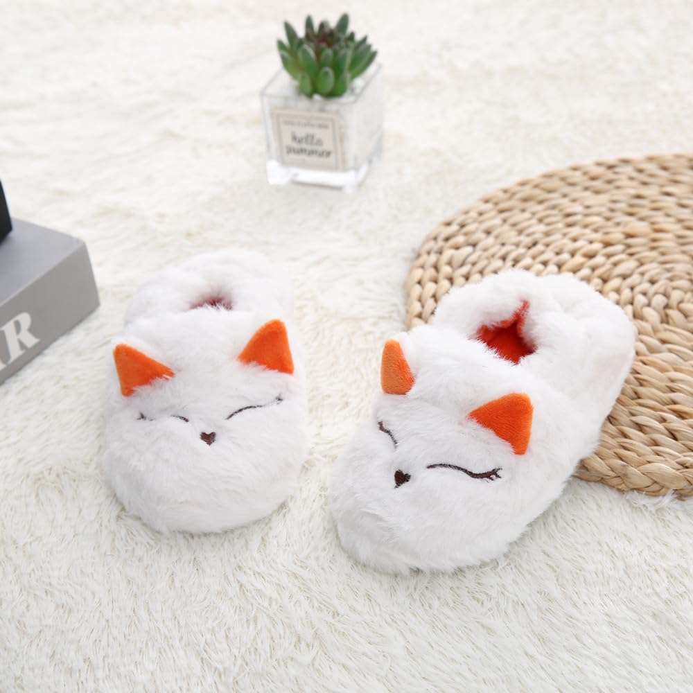 Girls Slippers Fuzzy Warm Soft Slipper