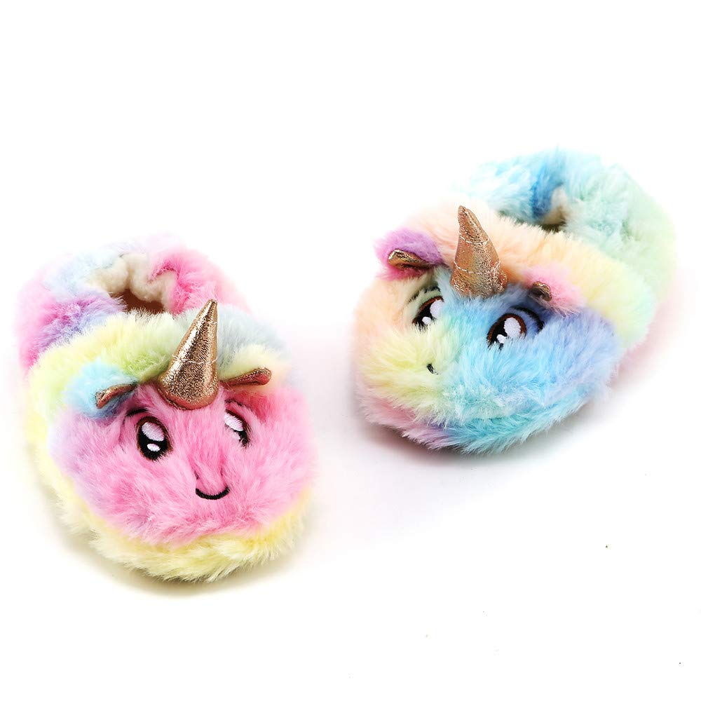 Girls Slippers Fuzzy Warm Soft Slipper