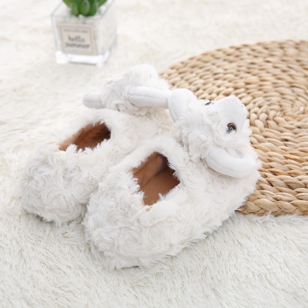 Girls Slippers Fuzzy Warm Soft Slipper