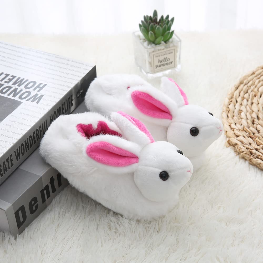 Baby Girls' House Slippers with Non-Slip Rubber