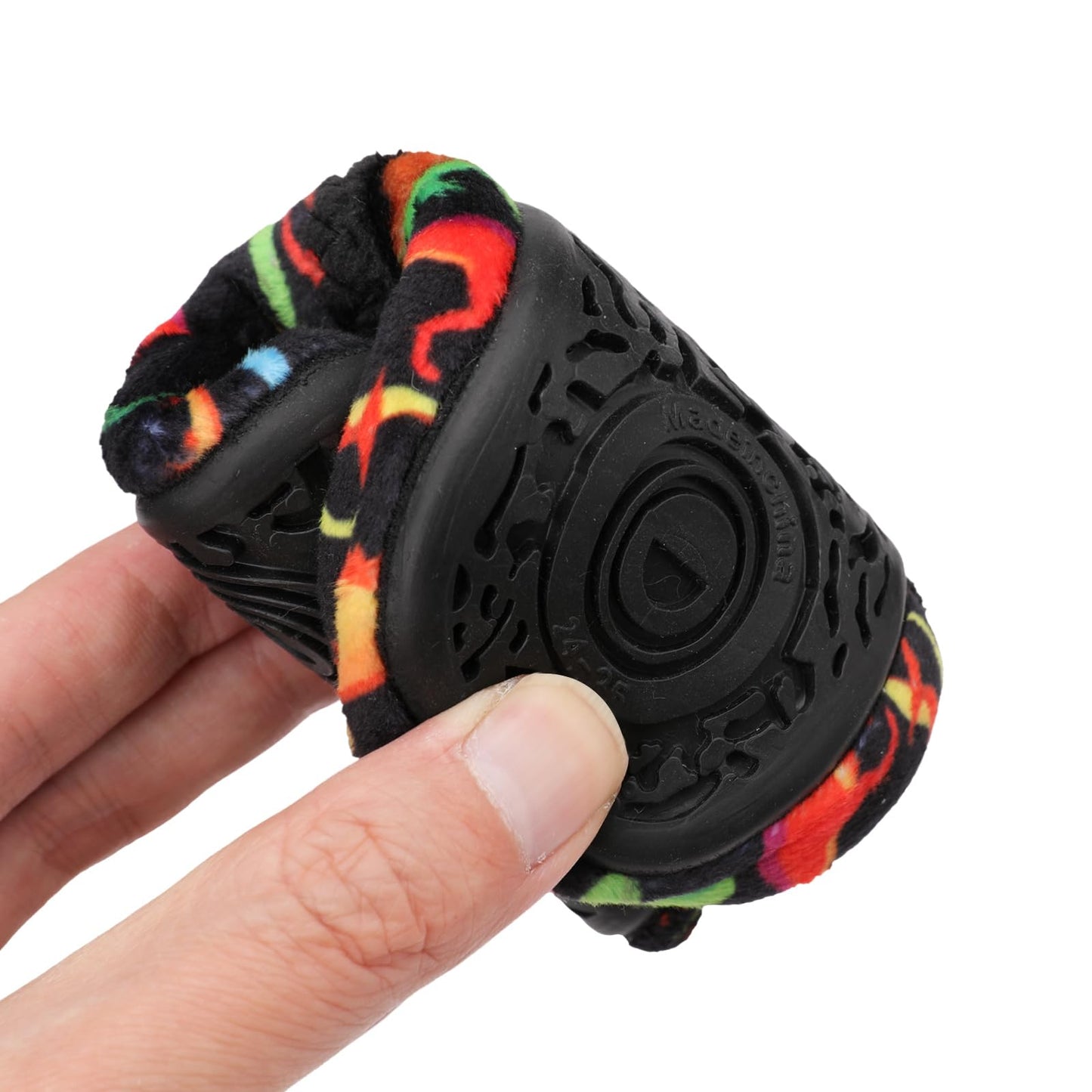 L-RUN Toddler Boys Girls House Slippers Indoor Home Shoes Warm Slipper Socks for Kids Baby Soft Winter Warm Walking Shoes