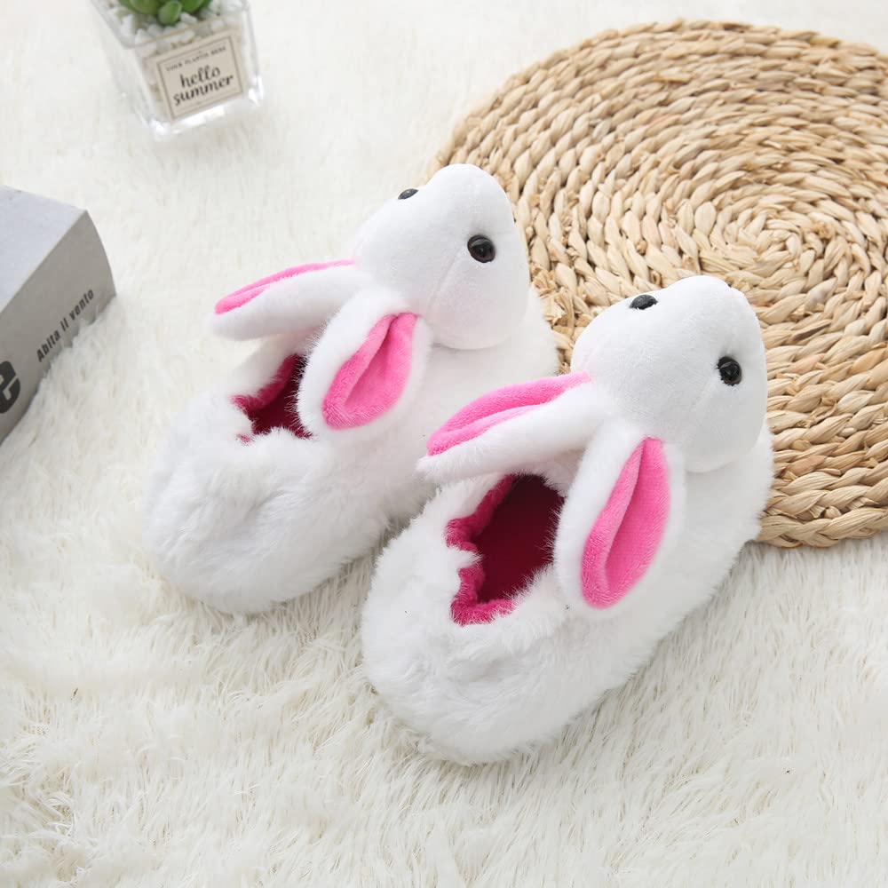 Baby Girls' House Slippers with Non-Slip Rubber
