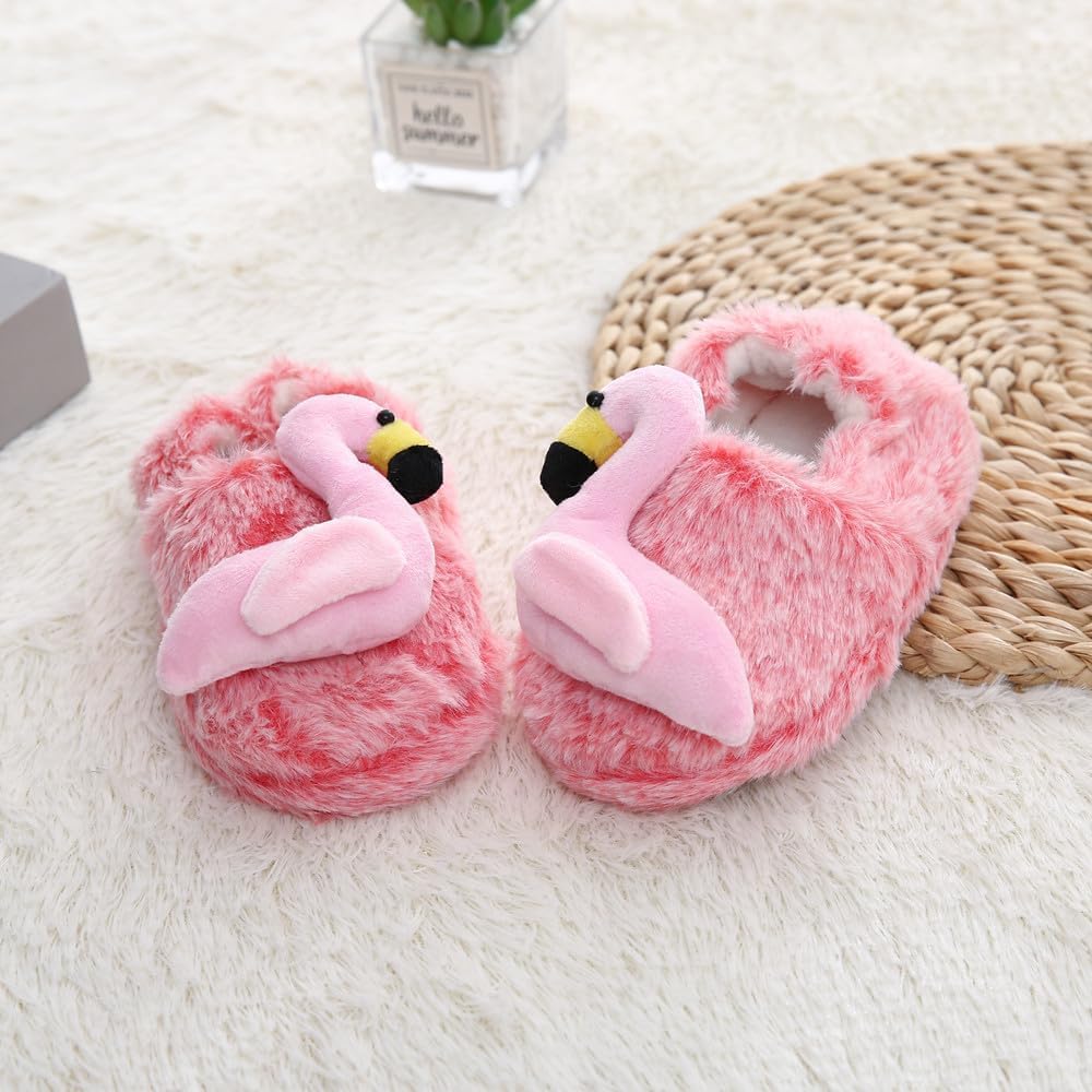 Girls Slippers Fuzzy Warm Soft Slipper