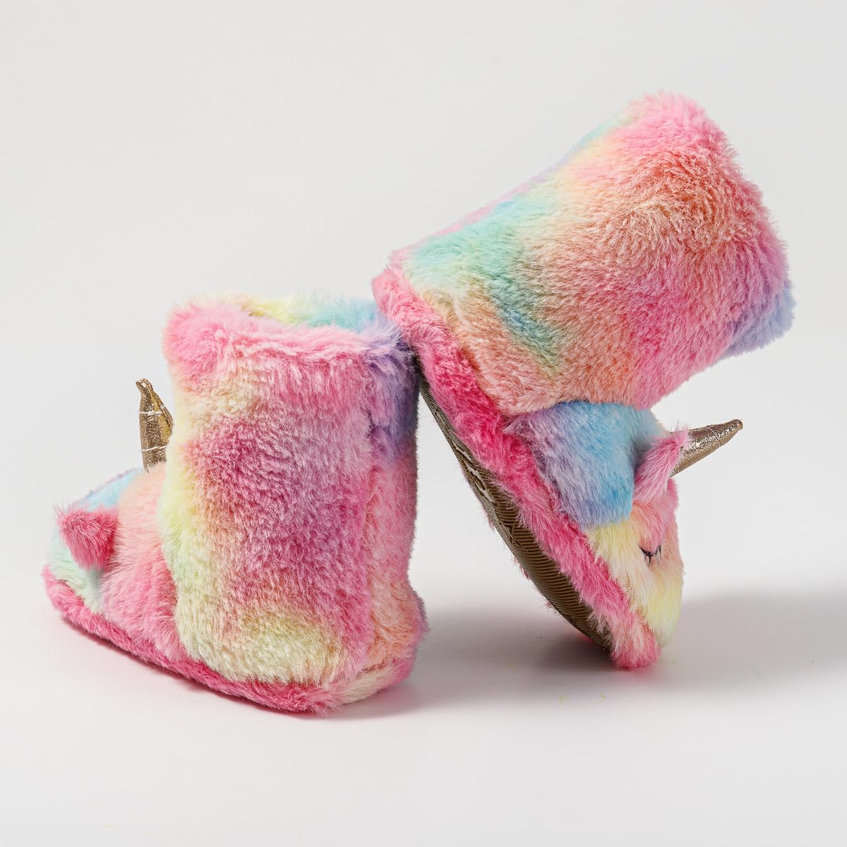 Girls Slippers Fuzzy Warm Soft Slipper