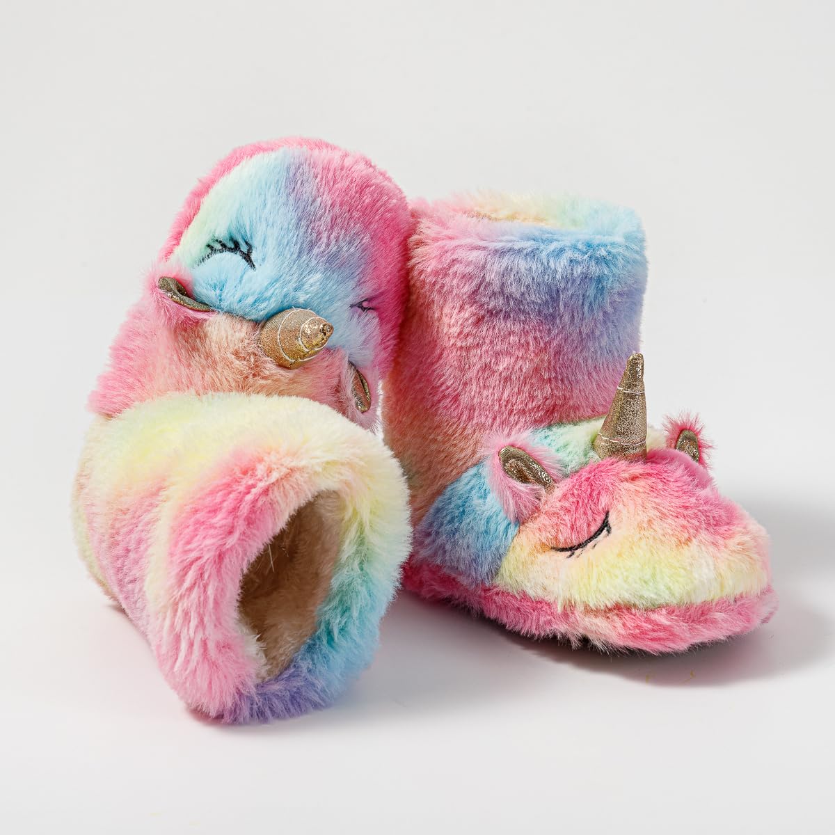 Girls Slippers Fuzzy Warm Soft Slipper