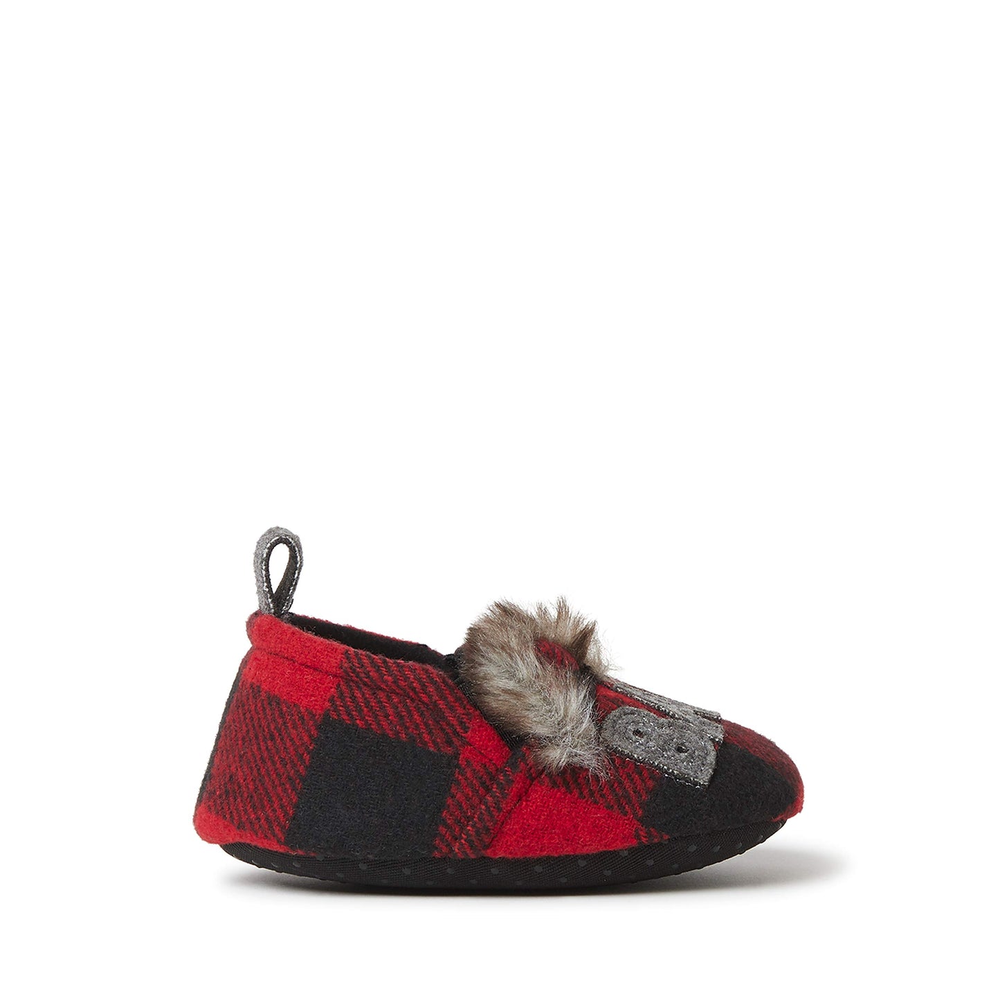 Dearfoams Kids and Toddlers Lil Bear Baby Bear Christmas Holiday Matching Pajama Family Bear Slipper