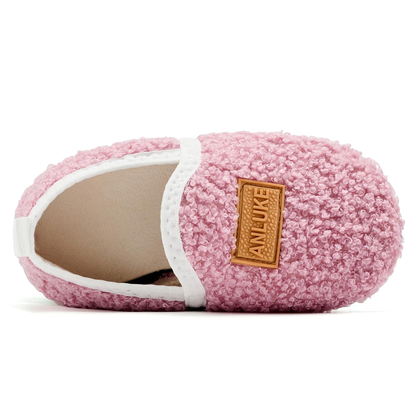 ANLUKE Kids Toddler Slippers Boys Girls Indoor House Shoes Non-Slip Slippers Socks Outdoor Warm Walking Shoes